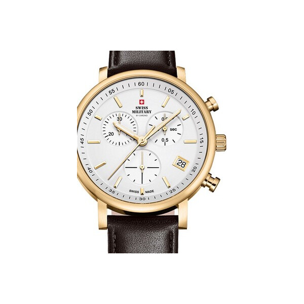 

Часы Swiss Military SM34058.07 Chronograph 42mm 10ATM