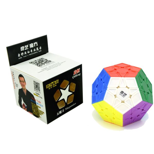 

Кубик Рубика Qiyi Qiheng S megaminx Stickerless (без наклеек)