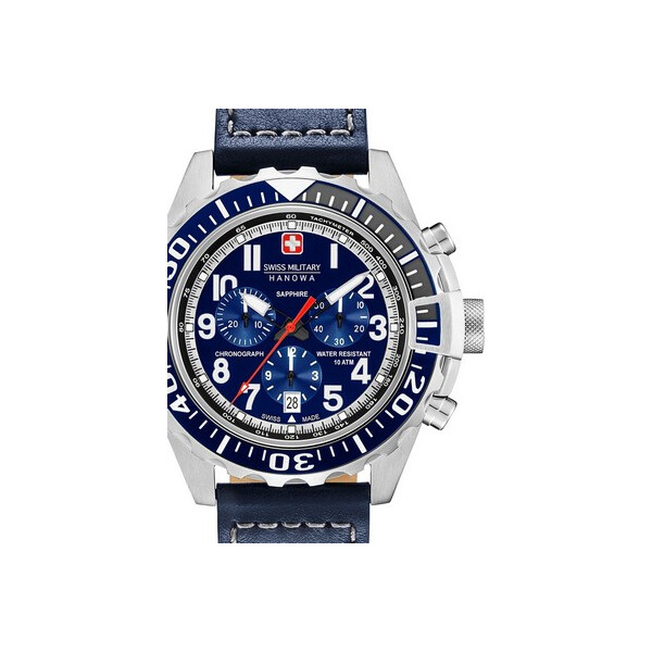 

Часы Swiss Military Hanowa 06-4304.04.003 Touchdown Chrono 45mm 10ATM