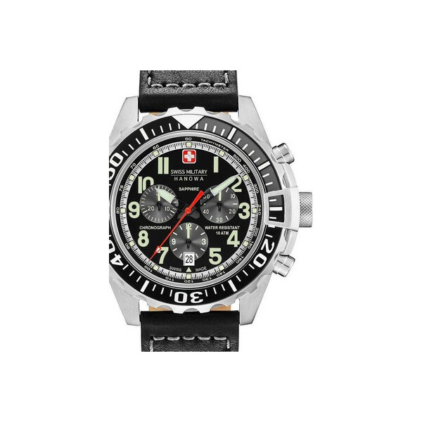 

Часы Swiss Military Hanowa 06-4304.04.007.07 Touchdown Chrono 45mm 10ATM