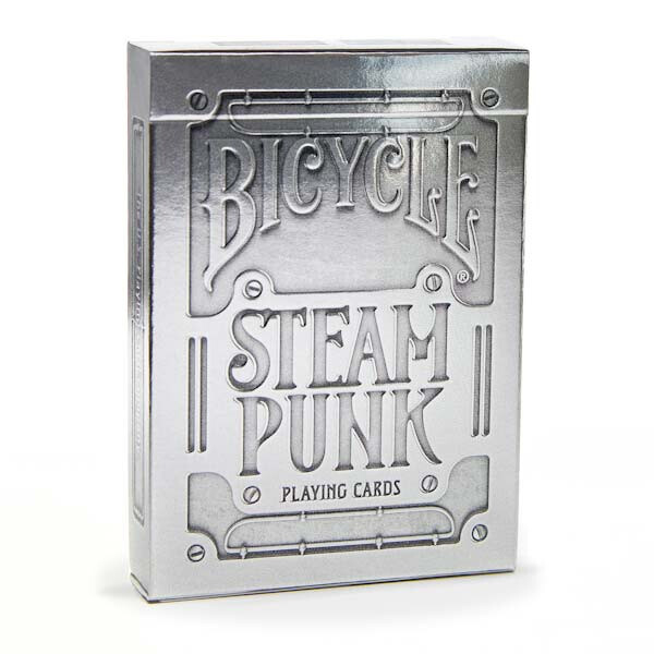 

Игральные Карты Bicycle Steampunk Playing Cards Silver
