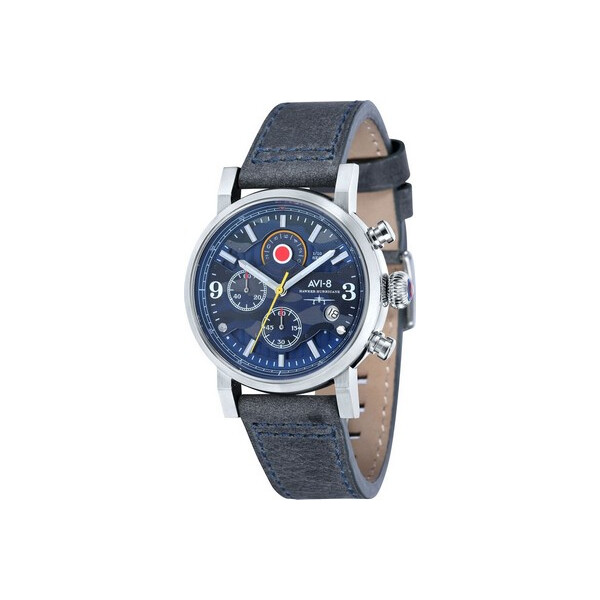 

Часы AVI-8 AV-4041-07 Hawker Hurricane Chronograph 43mm 5ATM
