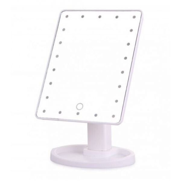 

Профессиональное сенсорное зеркало для макияжа с LED подсветкой Magic Makeup White