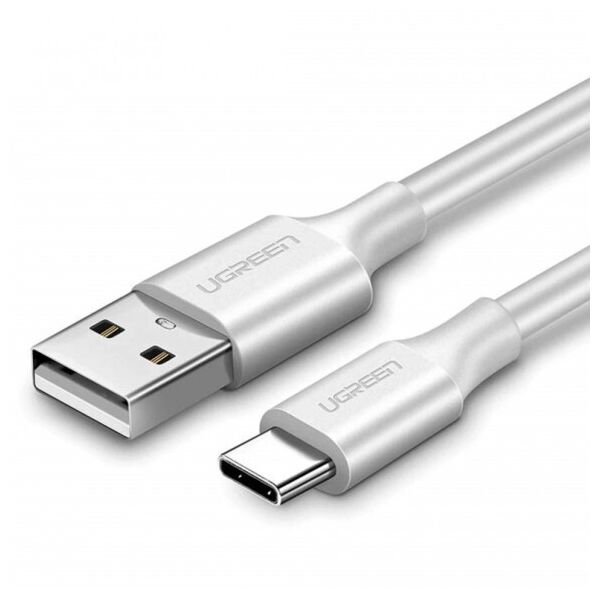 

Межкомпонентный кабель UGREEN US287 USB-A 2.0 - USB Type-C, 1.5 m White 60122