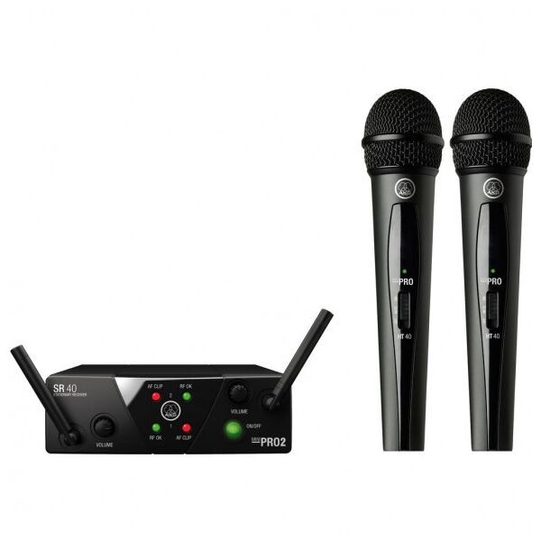

Микрофонная радиосистема AKG WMS40 Mini2 Vocal Set BD US25B/D