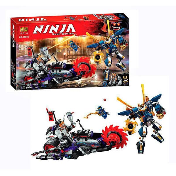 

КОНСТРУКТОР "NINJAGO" 565 дет.