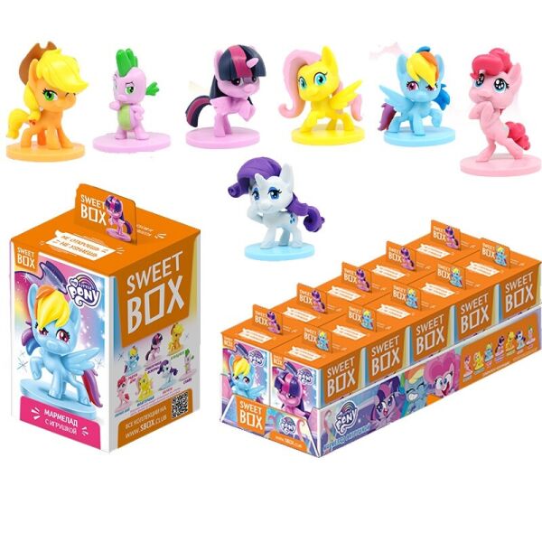 

СВИТБОКС MY LITTLE PONY Май Литтл Пони ЧИБИ МАРМЕЛАД С ИГРУШКОЙ В КОРОБОЧКЕ sweetbox свит бокс
