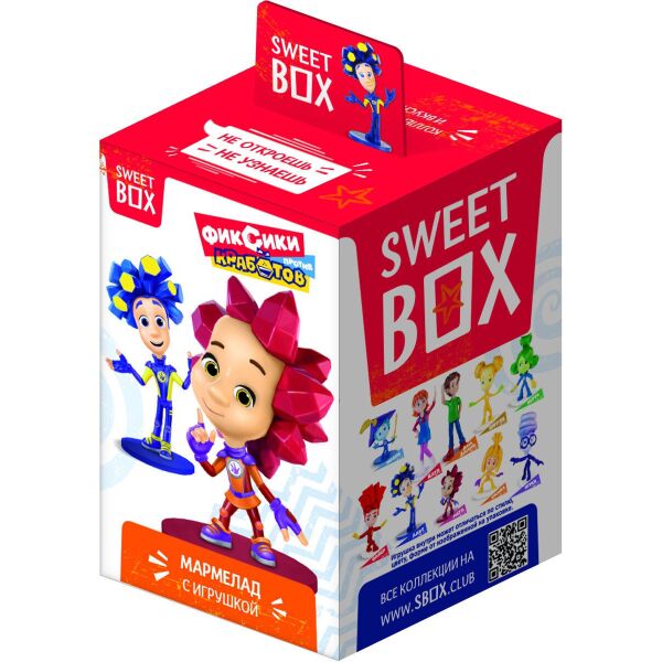 

СВИТБОКС Фиксики 3 мармелад с игрушкой в коробочке свит бокс Sweetbox