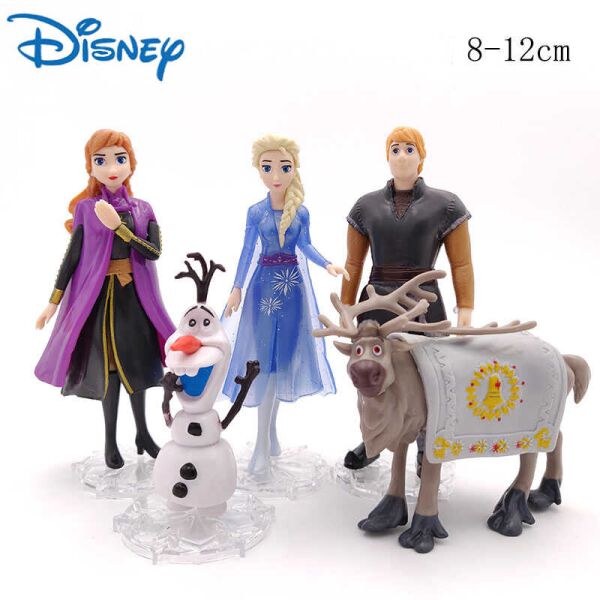 

Набір Фігурок Холодне Сердце Frozen 5 героев на підставці Холодное сердце