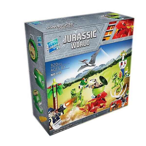 

КОНСТРУКТОР "JURASSIC WORLD" 320 дет.