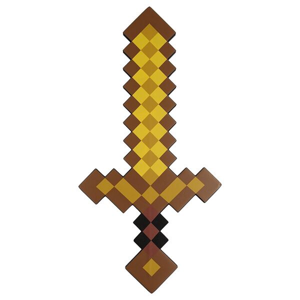 

Меч Minecraft Золотий 60 см