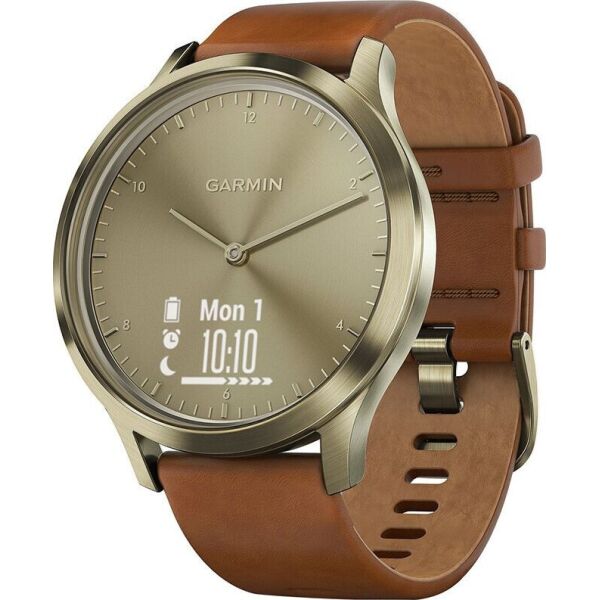 

Смарт-часы Garmin Vivomove HR Premium Gold Tone Light Brown Small / Medium