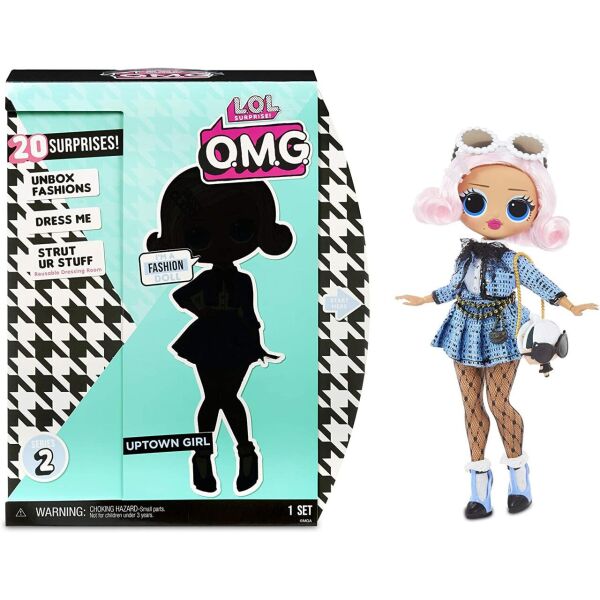 

Кукла ЛОЛ ОМГ Аптаун LOL Surprise O.M.G. Uptown Girl Fashion Doll with 20 Surprises