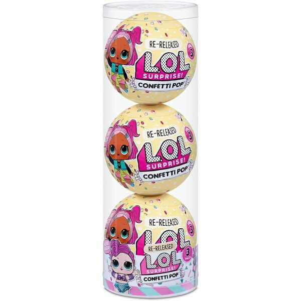 

Набор кукол ЛОЛ Конфетти 3 шт L.O.L. Surprise! Confetti Pop 3 Pack Waves