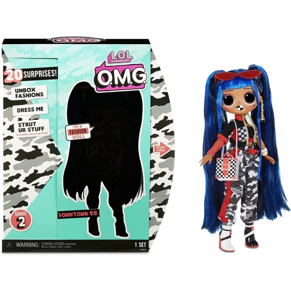 

Кукла ЛОЛ ОМГ Даунтаун LOL Surprise OMG Downtown B.B. Fashion Doll