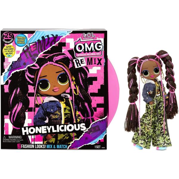 

Кукла ЛОЛ ОМГ Ремикс Милашка LOL Surprise OMG Remix Honeylicious Fashion Doll