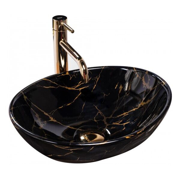 

Умывальник (Раковина) Rea Sofia Black Marble REA-U5611