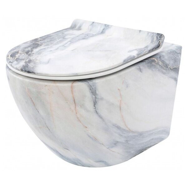 

Унитаз Rea Carlos Slim Granit Matt REA-C8003