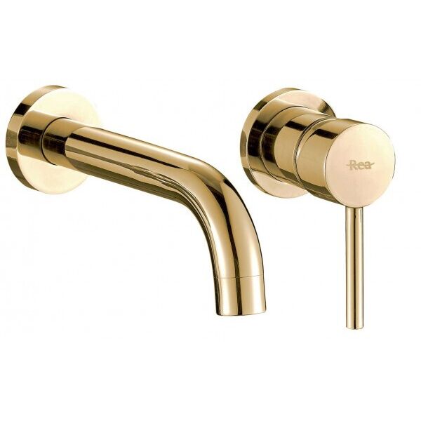 

Смеситель скрытого монтажа Rea Lungo L.Gold + BOX REA-B8559