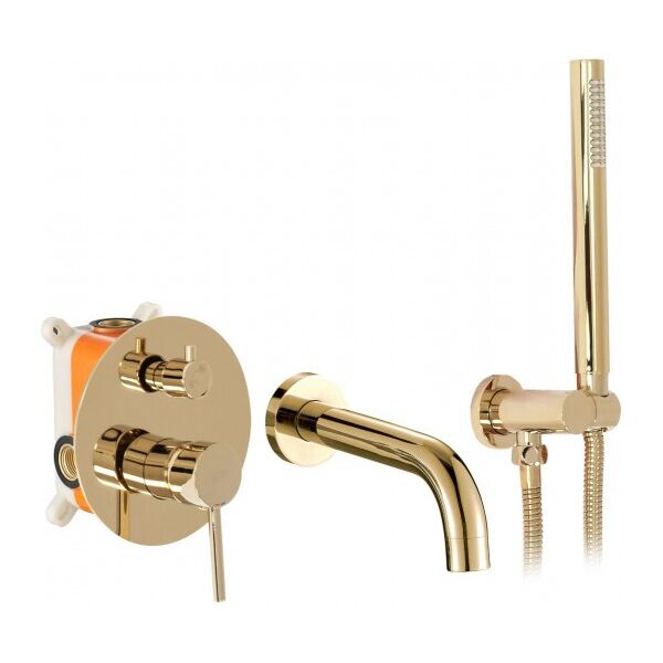 

Смеситель для ванны Rea Lungo L.Gold+ BOX REA-P4563