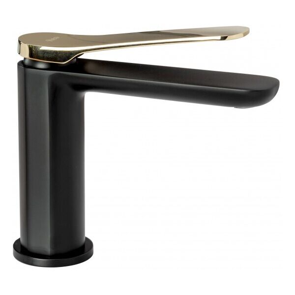 

Смеситель для умывальника (Раковины) Rea CREEK Black Gold низкий REA-B8503