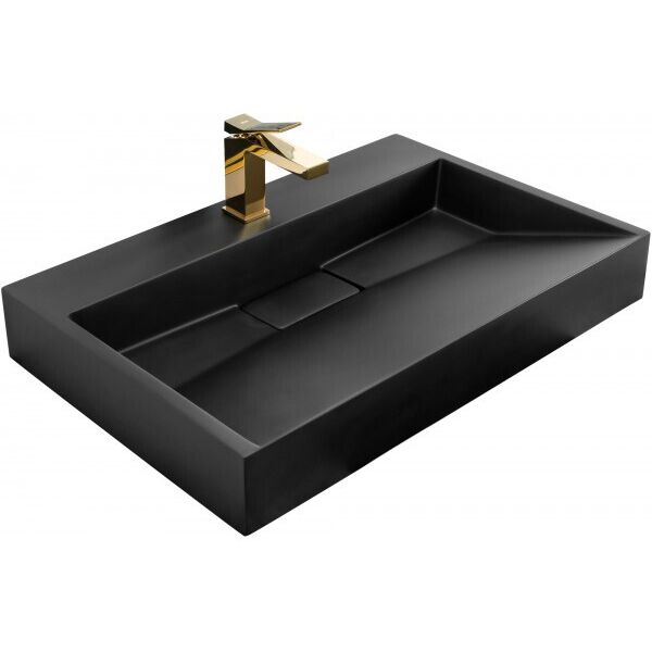 

Умывальник (Раковина) Rea GOYA 70CM BLACK MAT REA-U8802