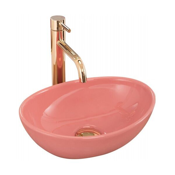 

Умывальник (Раковина) Rea Sofia Mini Pink Shiny REA-U6335