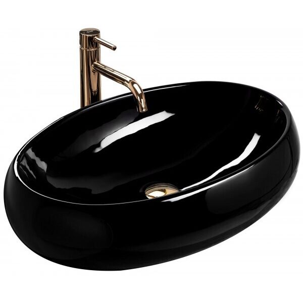 

Умывальник (Раковина) Rea Melania Black Shiny REA-U0470