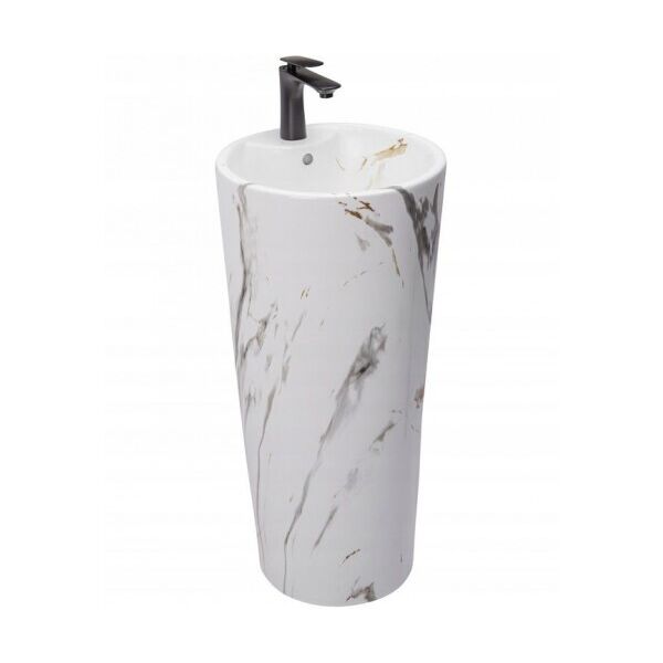 

Умывальник (Раковина) Rea Blanka Marble Matt REA-U8704