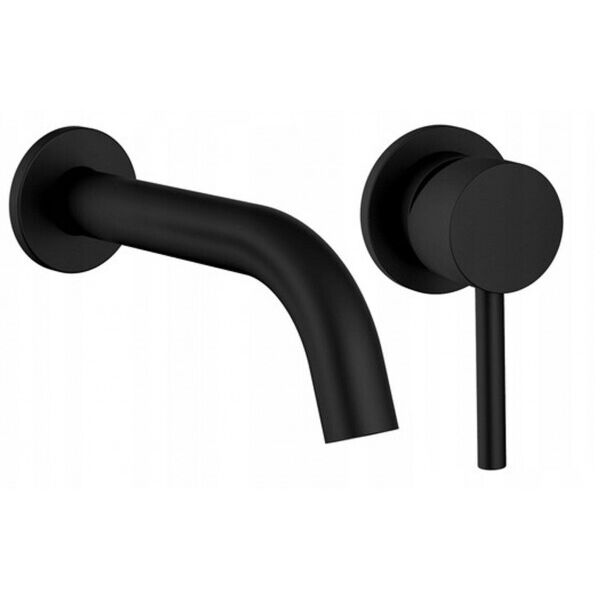 

Смеситель скрытого монтажа Rea Lungo Black Mat + BOX BAT-B0969