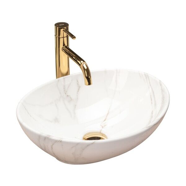 

Умывальник (Раковина) Rea Sofia Shiny Aiax Marble REA-U6597