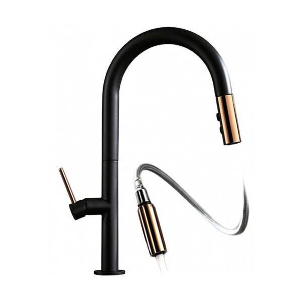 

Змішувач кухонний Rea APOLLO Black / Rose Gold REA-B9600