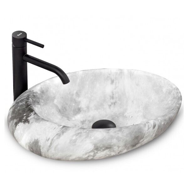 

Умывальник (Раковина) Rea Roxy C Stone L. GREY REA-U6651