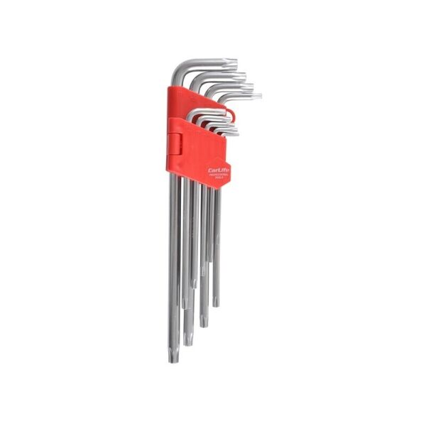

Набор Г-образных ключей CARLIFE TORX длинный 9 шт (WR 2113)