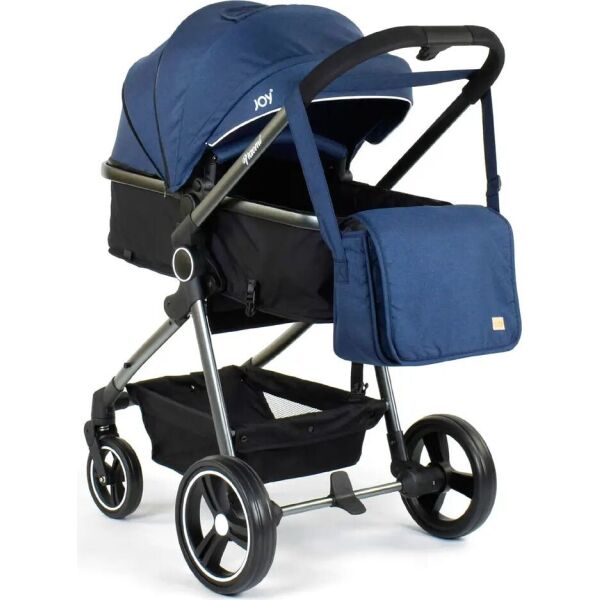 

Коляска-трансформер 2 в 1 Joy Черно-синяя 6989182360048