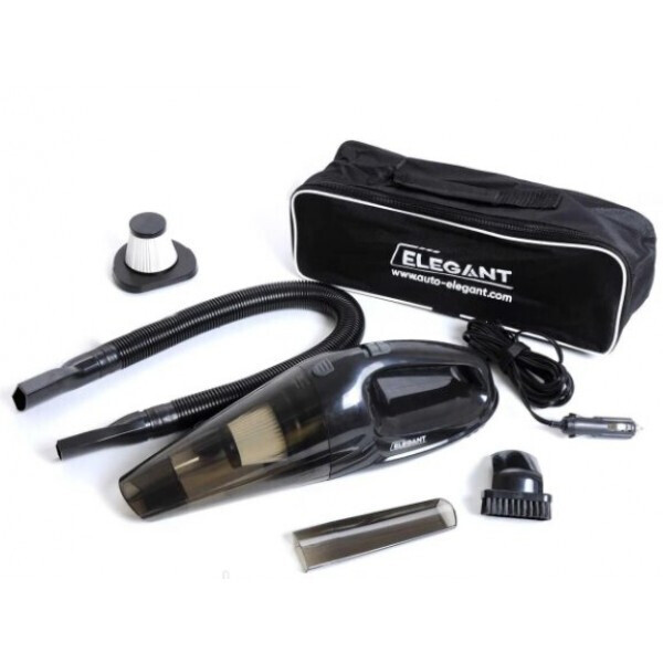 

Автомобильный пылесос Elegant, модель 100236 с сухой и влажной уборка на 110W из пластика черный (102993)