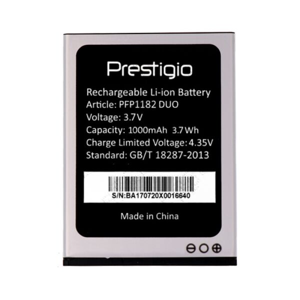 

Prestigio PFP1182 Wize E1/PFP1240DUO Wize E1/PFP1220 Muze L1 (BL-5CA)