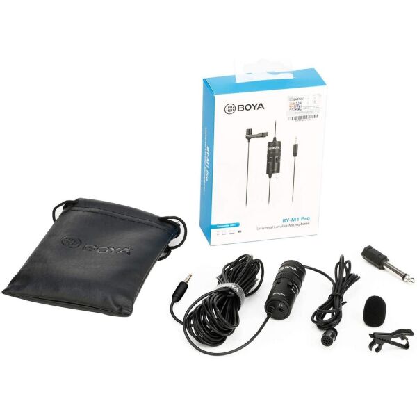 

Петличный микрофон Boya BYM1 PRO, петличка для смартфона, камеры