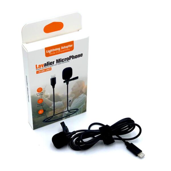 

Петличный микрофон Lavalier Lightning для Iphone, петличка для айфон