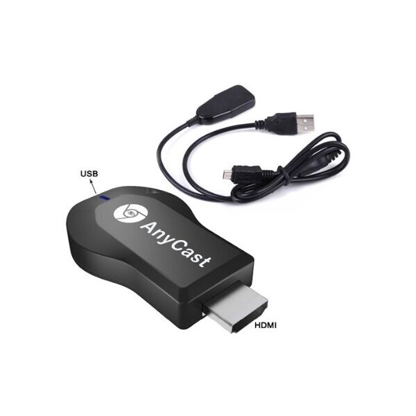 

Медиаплеер AnyCast M9 Plus HDMI / Адаптер HDMI Google Chromecast