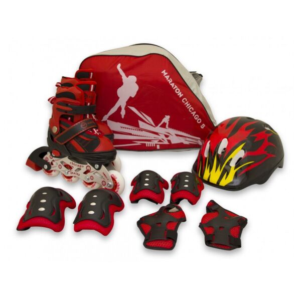 

Комплект роликов Maraton Combo S (28-33) Красный