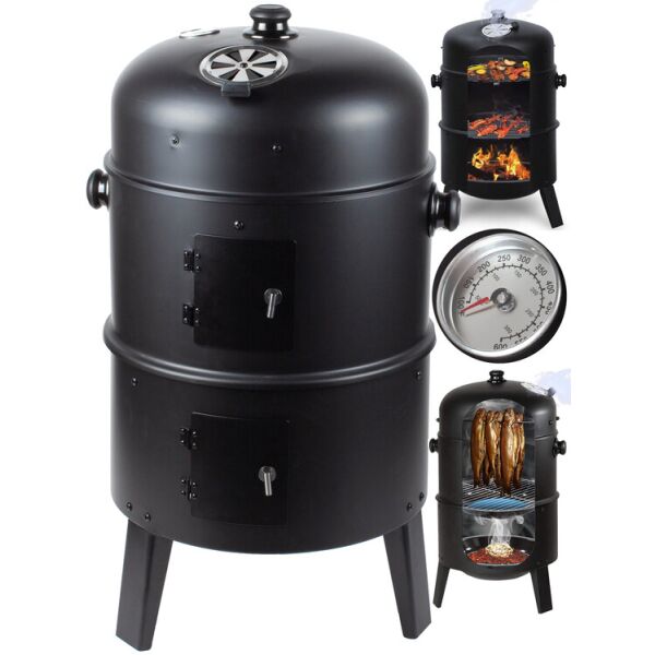 

Гриль Maltec SmokeHouse GM8000 + Коптильня + Термометр