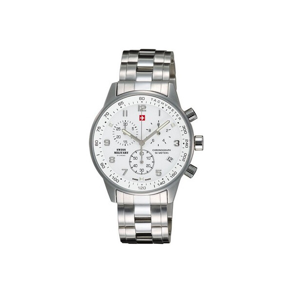 

Часы Swiss Military SM34012.02 Chronograph 41mm 5 ATM