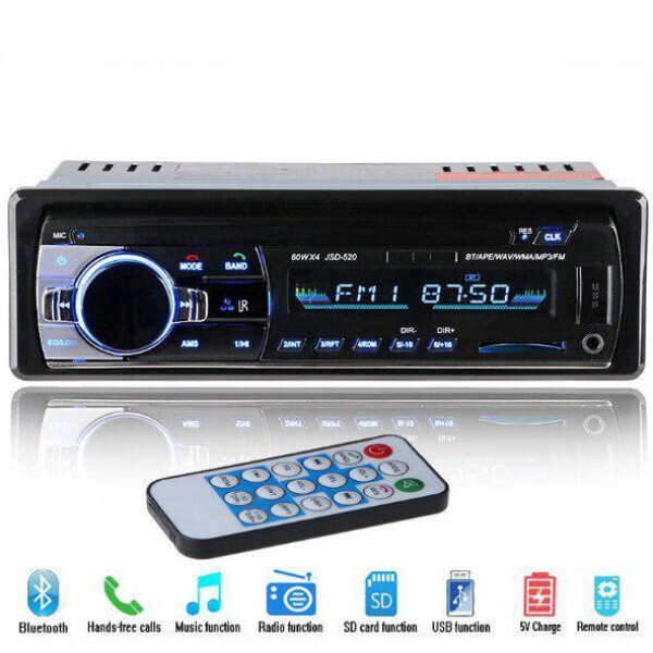 

Автомагнитола с чистым звуком JSD-520BT С USB И BLUETOOTH