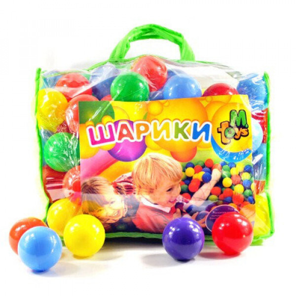 

Шарики для сухих бассейнов MToys 80 мм