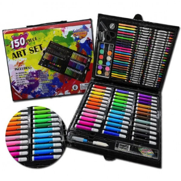 

Художественный большой набор в чемоданчике для рисования Bellagio Baby Art set на 150 предметов