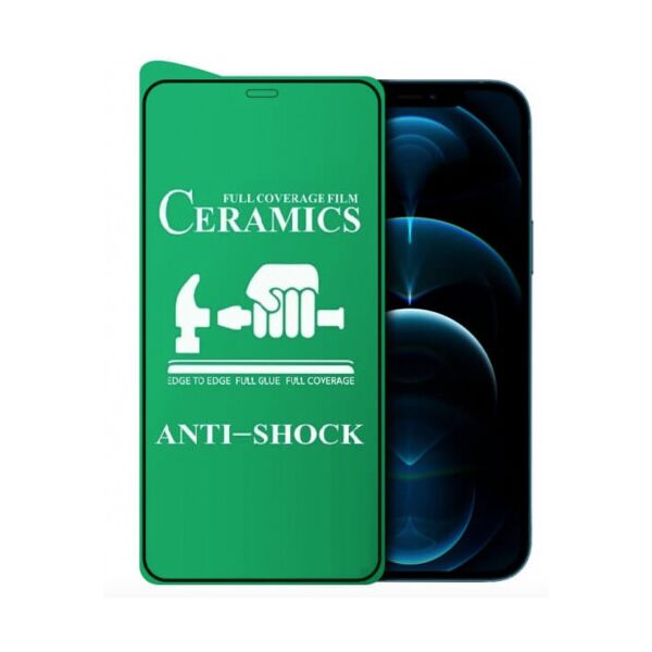 

Защитное стекло Ceramic для Apple Iphone XS Max Black гибкое (10717)