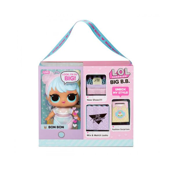 

Игровой набор с мега-куклой L.O.L. SURPRISE! серии Big B.B.Doll - Бон-Бон (573050)
