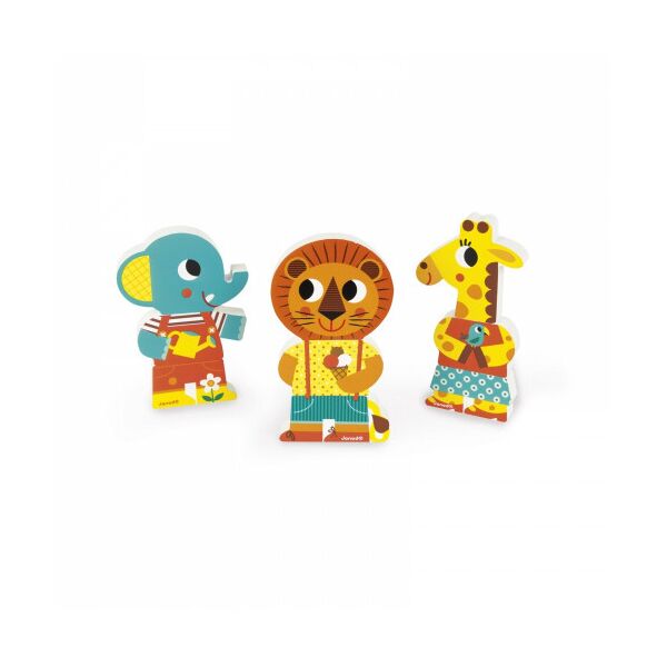 

Игровые магнитные фигурки Janod Животные в зоопарке (J08030)
