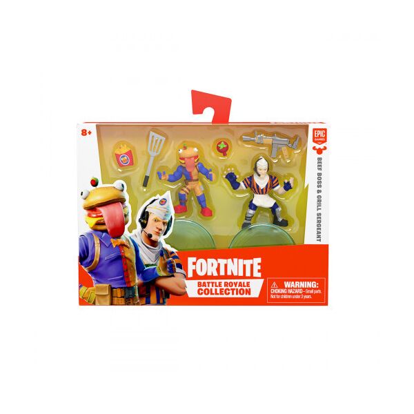 

Набор игровых фигурок FORTNITE – БУРГЕРМЕН и ОПЕРАТОР КАССЫ ДЖОУНСИ (63543)